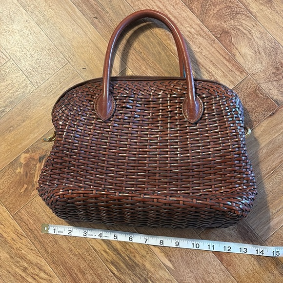 Talbots Woven Leather Purse - Picture 2 of 12